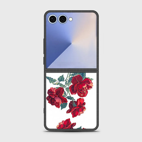 Samsung Galaxy Z Flip 7 - Floral Series 2 - HQ Premium Shine Durable Shatterproof Case
