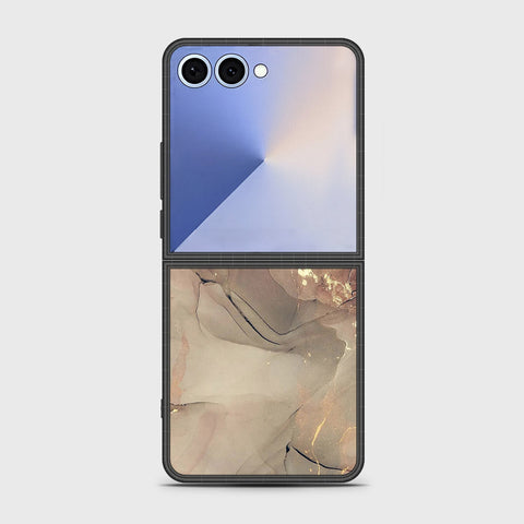 Samsung Galaxy Z Flip 7 - Mystic Marble Series - HQ Premium Shine Durable Shatterproof Case