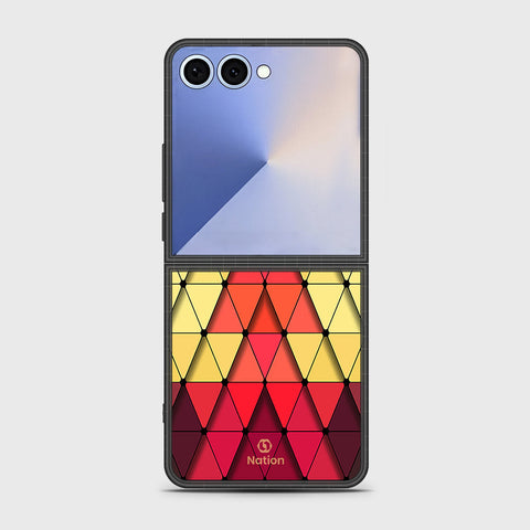 Samsung Galaxy Z Flip 7 - Onation Pyramid Series - HQ Premium Shine Durable Shatterproof Case