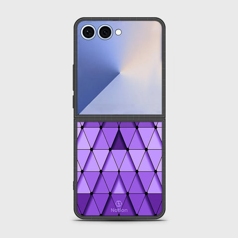 Samsung Galaxy Z Flip 7 - Onation Pyramid Series - HQ Premium Shine Durable Shatterproof Case