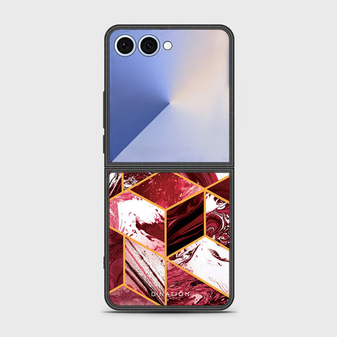 Samsung Galaxy Z Flip 7 - O'Nation Shades of Marble Series - HQ Premium Shine Durable Shatterproof Case