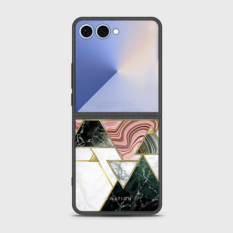 Samsung Galaxy Z Flip 7 - O'Nation Shades of Marble Series - HQ Premium Shine Durable Shatterproof Case