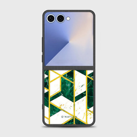 Samsung Galaxy Z Flip 7 - O'Nation Shades of Marble Series - HQ Premium Shine Durable Shatterproof Case