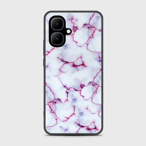 Infinix Smart 10 - White Marble Series - HQ Premium Shine Durable Shatterproof Case