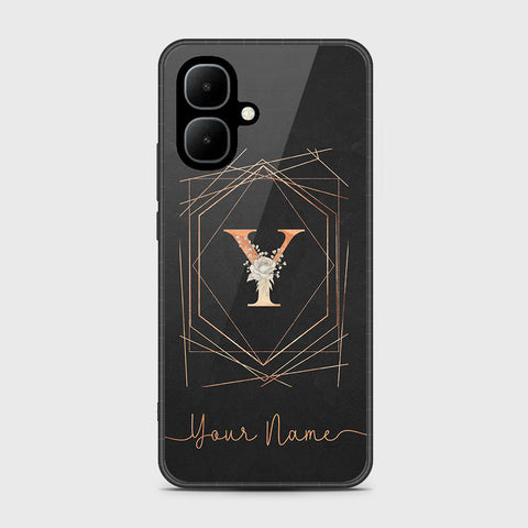 Infinix Smart 10 - Personalized Alphabet Series - HQ Premium Shine Durable Shatterproof Case