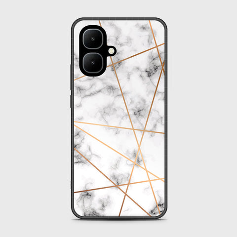 Infinix Smart 10 - White Marble Series 2 - HQ Premium Shine Durable Shatterproof Case