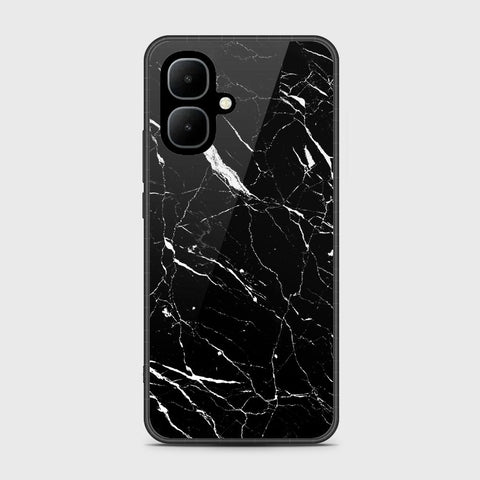 Infinix Smart 10 - Black Marble Series - HQ Premium Shine Durable Shatterproof Case