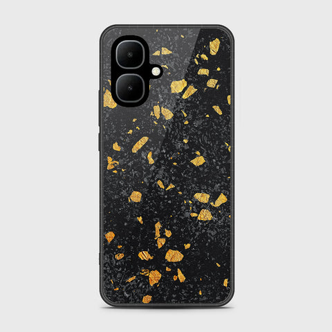 Infinix Smart 10 - Black Marble Series - HQ Premium Shine Durable Shatterproof Case