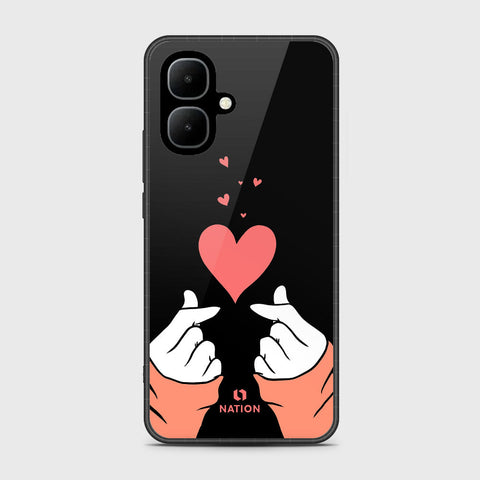 Infinix Smart 10 - Onation Heart Series - HQ Premium Shine Durable Shatterproof Case