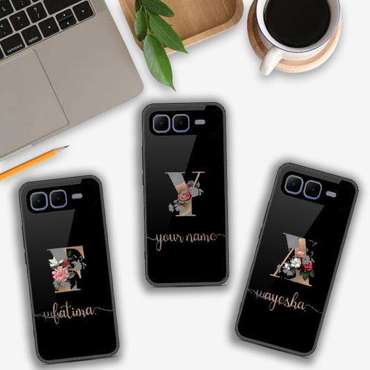 Infinix Smart 10 Plus - Personalized Alphabet Series - HQ Premium Shine Durable Shatterproof Case