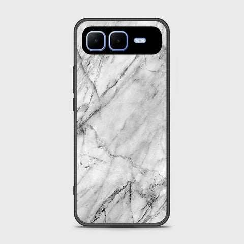 Infinix Smart 10 Plus - White Marble Series - HQ Premium Shine Durable Shatterproof Case