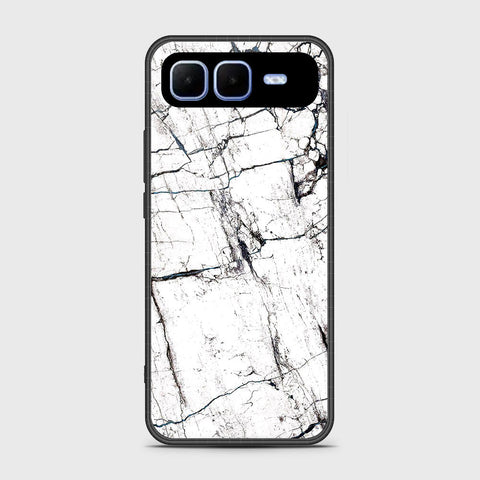 Infinix Smart 10 Plus - White Marble Series 2 - HQ Premium Shine Durable Shatterproof Case