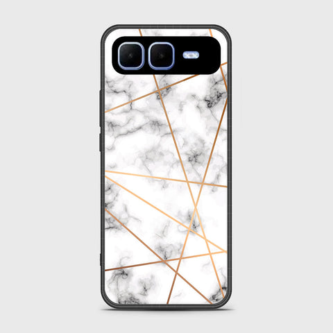 Infinix Smart 10 Plus - White Marble Series 2 - HQ Premium Shine Durable Shatterproof Case
