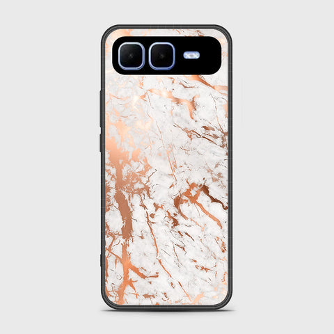Infinix Smart 10 Plus - White Marble Series 2 - HQ Premium Shine Durable Shatterproof Case