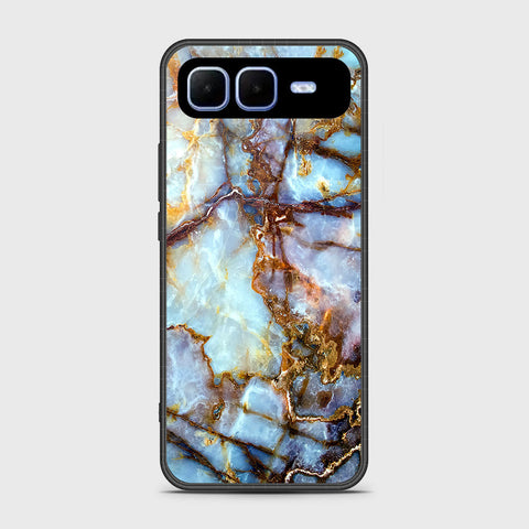 Infinix Smart 10 Plus - Colorful Marble Series - HQ Premium Shine Durable Shatterproof Case