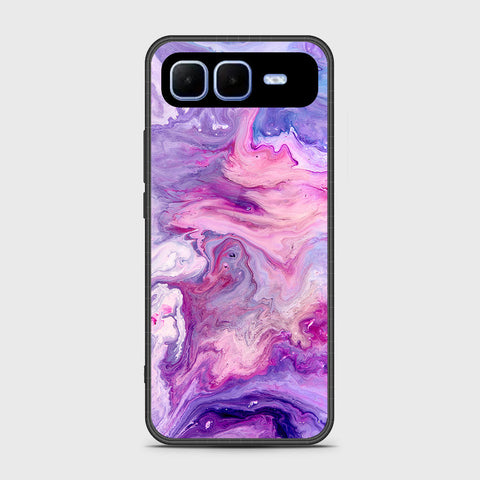 Infinix Smart 10 Plus - Colorful Marble Series - HQ Premium Shine Durable Shatterproof Case