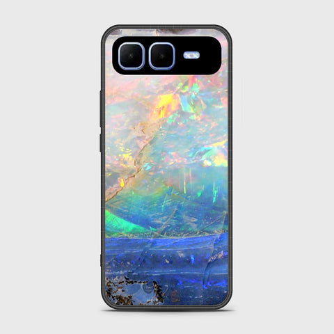 Infinix Smart 10 Plus - Colorful Marble Series - HQ Premium Shine Durable Shatterproof Case