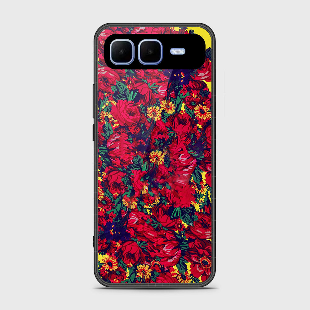 Infinix Smart 10 Plus - Floral Series - HQ Premium Shine Durable Shatterproof Case