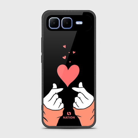 Infinix Smart 10 Plus - Onation Heart Series - HQ Premium Shine Durable Shatterproof Case