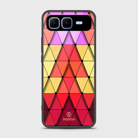 Infinix Smart 10 Plus - Onation Pyramid Series - HQ Premium Shine Durable Shatterproof Case