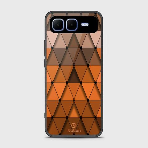 Infinix Smart 10 Plus - Onation Pyramid Series - HQ Premium Shine Durable Shatterproof Case