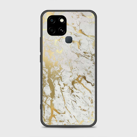 Infinix Smart 6 HD Cover - White Marble Series - HQ Premium Shine Durable Shatterproof Case