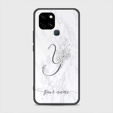 Infinix Smart 6 HD Cover - Personalized Alphabet Series - HQ Premium Shine Durable Shatterproof Case