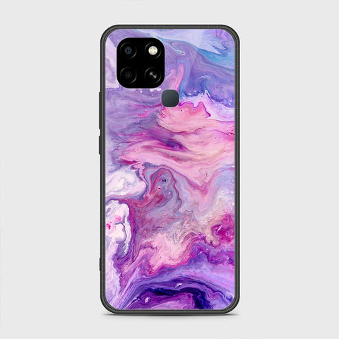 Infinix Smart 6 HD Cover - Colorful Marble Series - HQ Premium Shine Durable Shatterproof Case