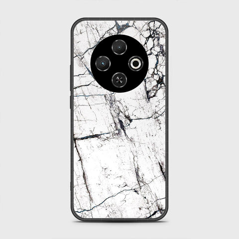 Tecno Spark 30C 4G - White Marble Series 2 - HQ Premium Shine Durable Shatterproof Case