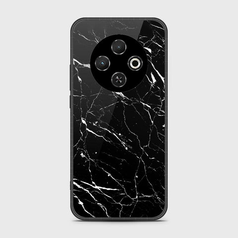 Tecno Spark 30C 4G - Black Marble Series - HQ Premium Shine Durable Shatterproof Case