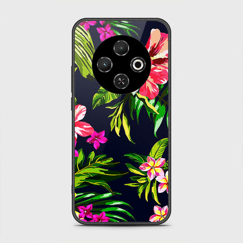 Tecno Spark 30C 4G - Floral Series - HQ Premium Shine Durable Shatterproof Case