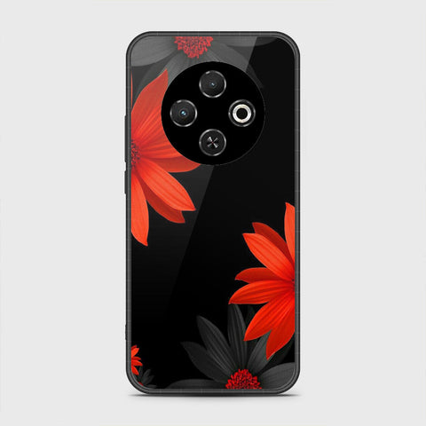 Tecno Spark 30C 4G - Floral Series 2 - HQ Premium Shine Durable Shatterproof Case