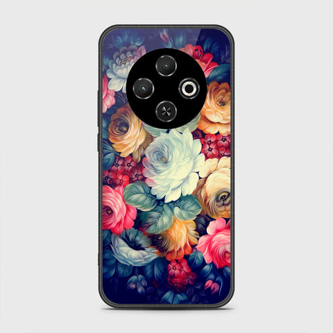Tecno Spark 30C 4G - Floral Series 2 - HQ Premium Shine Durable Shatterproof Case
