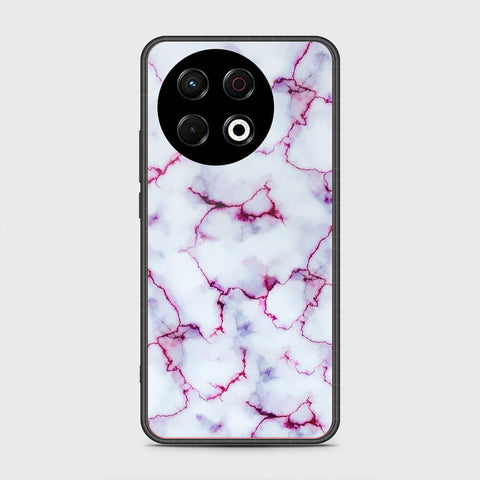 Tecno Spark 30 Pro - White Marble Series - HQ Premium Shine Durable Shatterproof Case