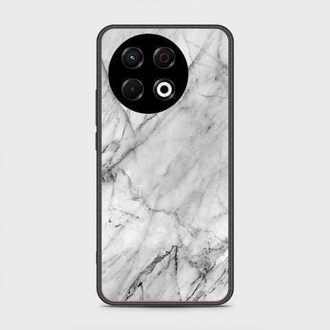 Tecno Spark 30 Pro - White Marble Series - HQ Premium Shine Durable Shatterproof Case