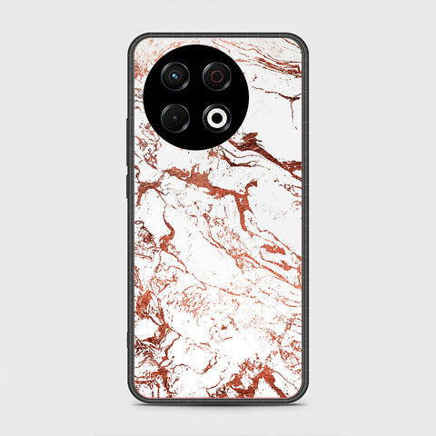 Tecno Spark 30 Pro - White Marble Series 2 - HQ Premium Shine Durable Shatterproof Case