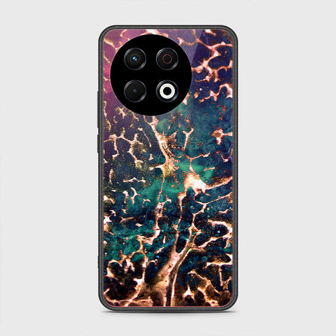 Tecno Spark 30 Pro - Colorful Marble Series - HQ Premium Shine Durable Shatterproof Case