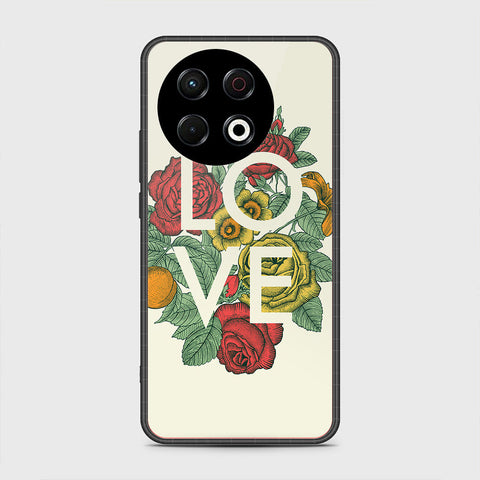 Tecno Spark 30 Pro - Floral Series 2 - HQ Premium Shine Durable Shatterproof Case