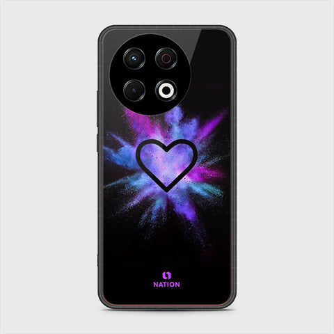 Tecno Spark 30 Pro - Onation Heart Series - HQ Premium Shine Durable Shatterproof Case