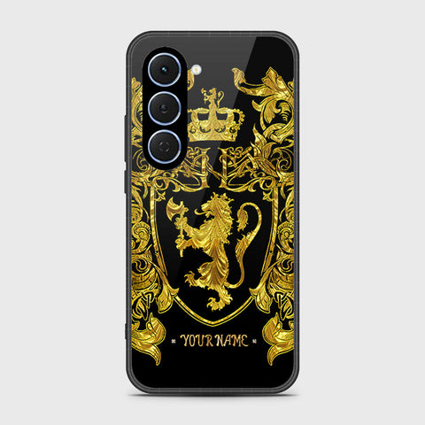 Tecno Spark 40 Pro - Gold Series - HQ Ultra Shine Premium Infinity Glass Soft Silicon Borders Case