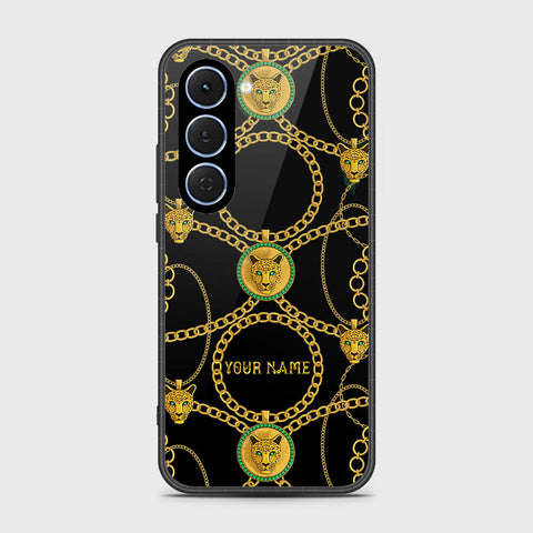 Tecno Spark 40 Pro - Gold Series - HQ Ultra Shine Premium Infinity Glass Soft Silicon Borders Case