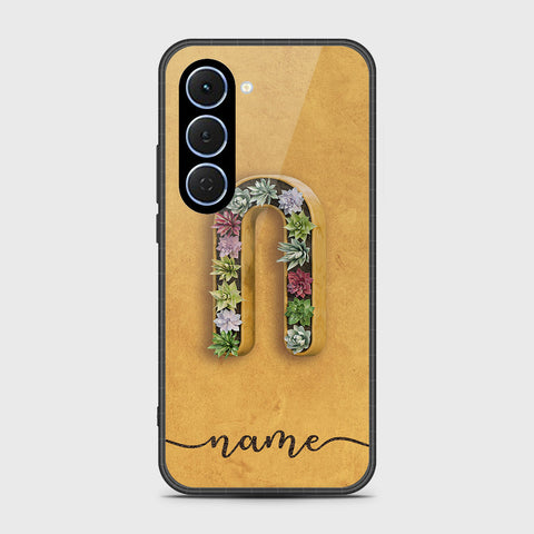 Tecno Spark 40 Pro - Personalized Alphabet Series - HQ Ultra Shine Premium Infinity Glass Soft Silicon Borders Case
