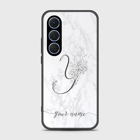Tecno Spark 40 Pro - Personalized Alphabet Series - HQ Ultra Shine Premium Infinity Glass Soft Silicon Borders Case