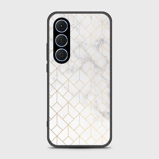 Tecno Spark 40 Pro - White Marble Series 2 - HQ Ultra Shine Premium Infinity Glass Soft Silicon Borders Case