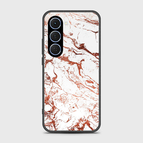 Tecno Spark 40 Pro - White Marble Series 2 - HQ Ultra Shine Premium Infinity Glass Soft Silicon Borders Case