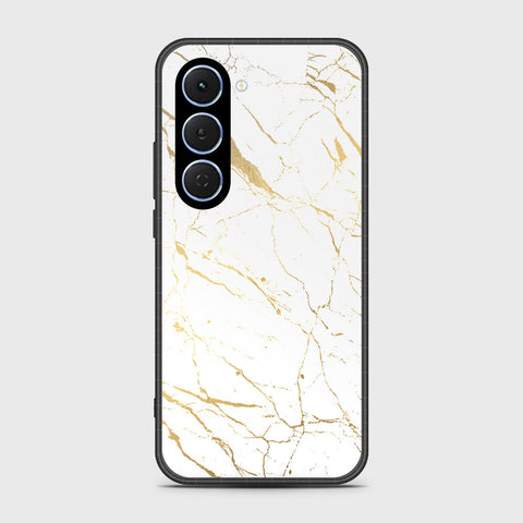 Tecno Spark 40 Pro - White Marble Series 2 - HQ Ultra Shine Premium Infinity Glass Soft Silicon Borders Case