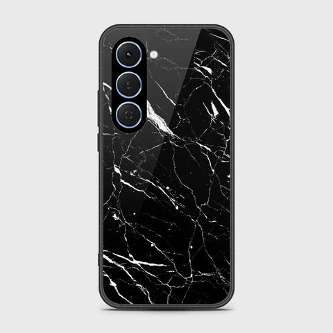 Tecno Spark 40 Pro - Black Marble Series - HQ Ultra Shine Premium Infinity Glass Soft Silicon Borders Case