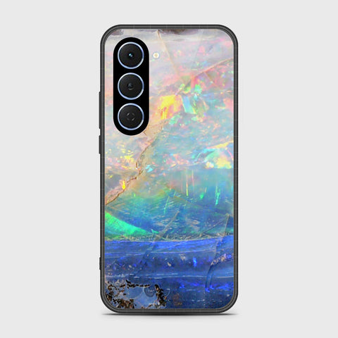 Tecno Spark 40 Pro - Colorful Marble Series - HQ Ultra Shine Premium Infinity Glass Soft Silicon Borders Case