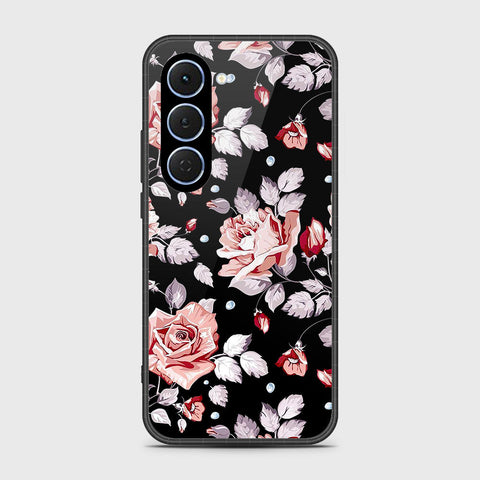 Tecno Spark 40 Pro - Floral Series - HQ Ultra Shine Premium Infinity Glass Soft Silicon Borders Case