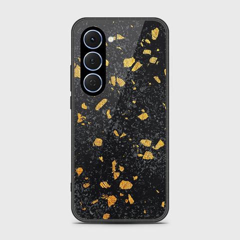 Tecno Spark 40 Pro - Black Marble Series - HQ Ultra Shine Premium Infinity Glass Soft Silicon Borders Case